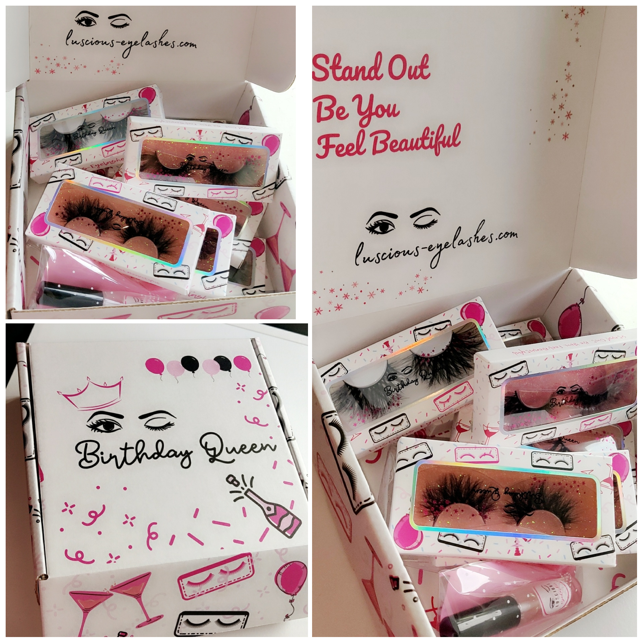 Custom Birthday Box Bundle - Luscious Eyelashes